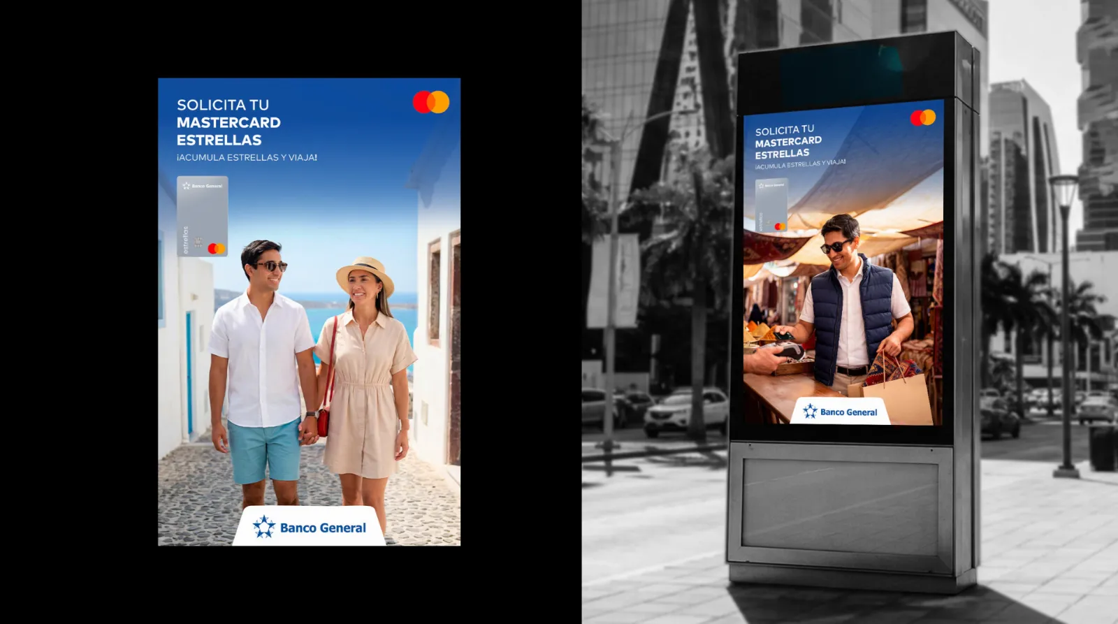 Piezas finales — Banco General × Mastercard