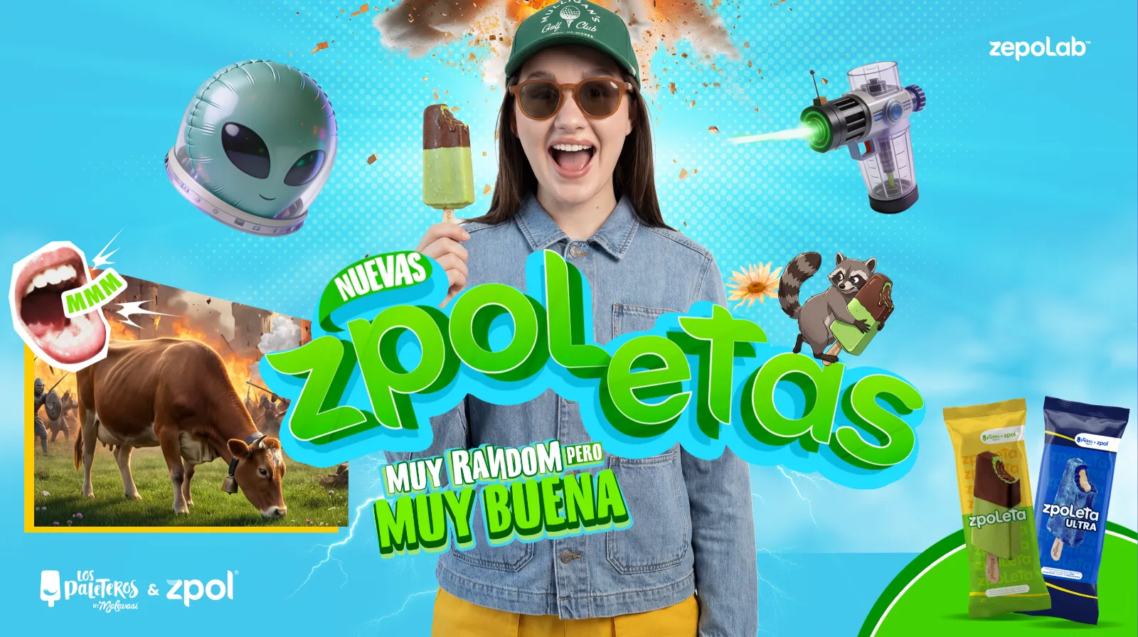 Campaña Nuevas Zpoletas — muy random pero muy buena