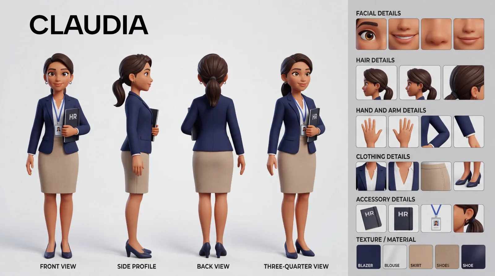 Ficha de personaje: Claudia