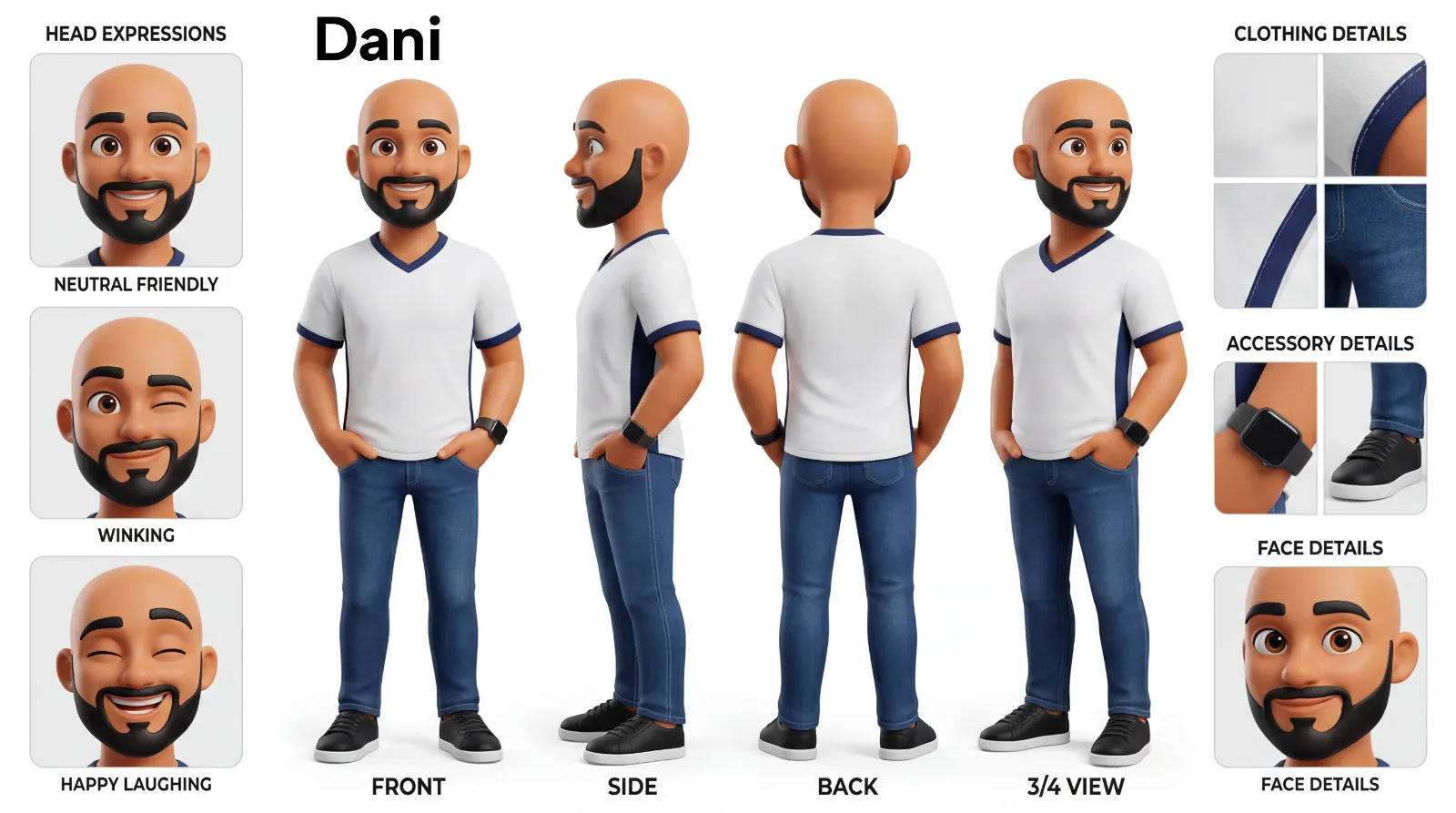 Ficha de personaje: Dani